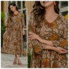 Naisha K 149 Printed Casual Wear Long Kurtis Bulk Orders In India