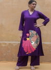 7123 Beautiful Soft Tesla Slub Embroidery Top With Bottom Wholesalers In Surat