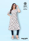 Jeevan Sathi Vol 3 By Deeptex A Line Cotton Printed Wholesale Kurti In India
