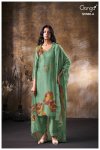 Fariyah 5566 By Ganga Bemberg Silk Satin Salwar Kameez