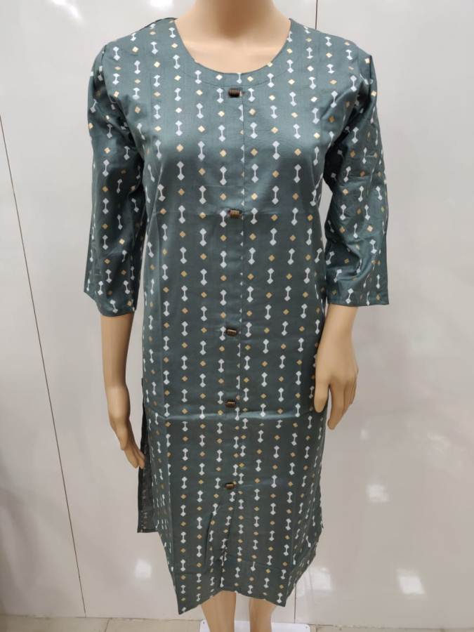 Latest Casual Office Wear Printed Pure Cotton Kurtis Collection 