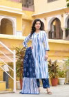 9star Signature Cotton Printed Stylish Kurti Bottom With Dupatta Expoters In India