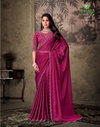 Gucci By Sanskar Chiffon Attractive Look Saree With Stitch Blouse Wholesale In India