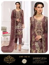 Ayesha Misbah 342 A To F Georgette Pakistani Salwar Suits Suppliers In India
