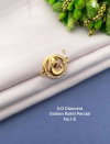 Ad Diamond Golden Rakhi Pendal Suppliers In India