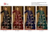 Bilqis B 212 A To D Velvet Embroidery Pakistani Salwar Suits Wholesale Online