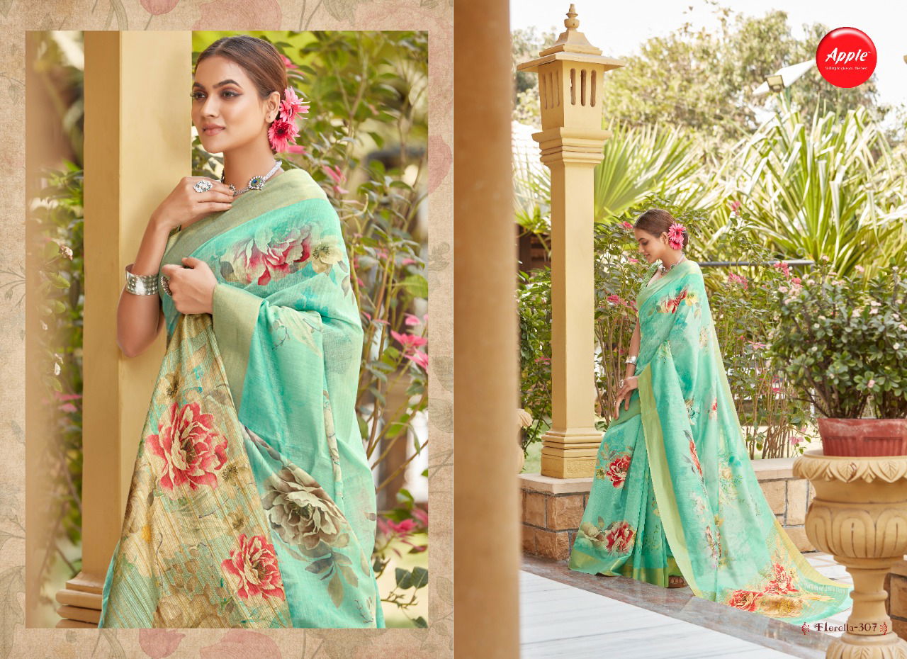 Fellatio Vol-3 Latest Fancy Designer Casual Wear Soft Cotton Silk Digital Printed Saree Collection 