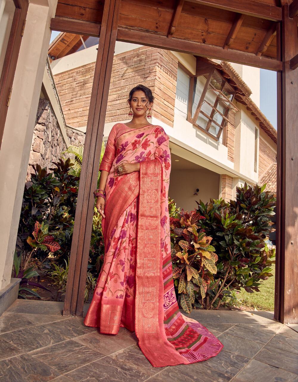 Sr Vasudha Latest Designer Rich Look Jacquard Casual Wear Wedding Wear Saree Collection 