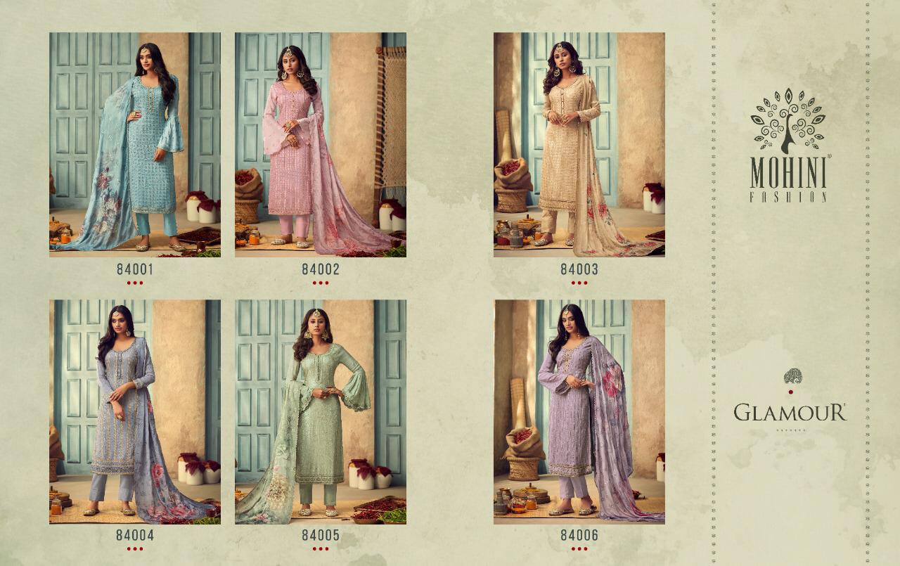 Mohini Glamour Vol 84 Latest Designer exclusive Party Wear Wedding Wear Salwar Suit Collection  