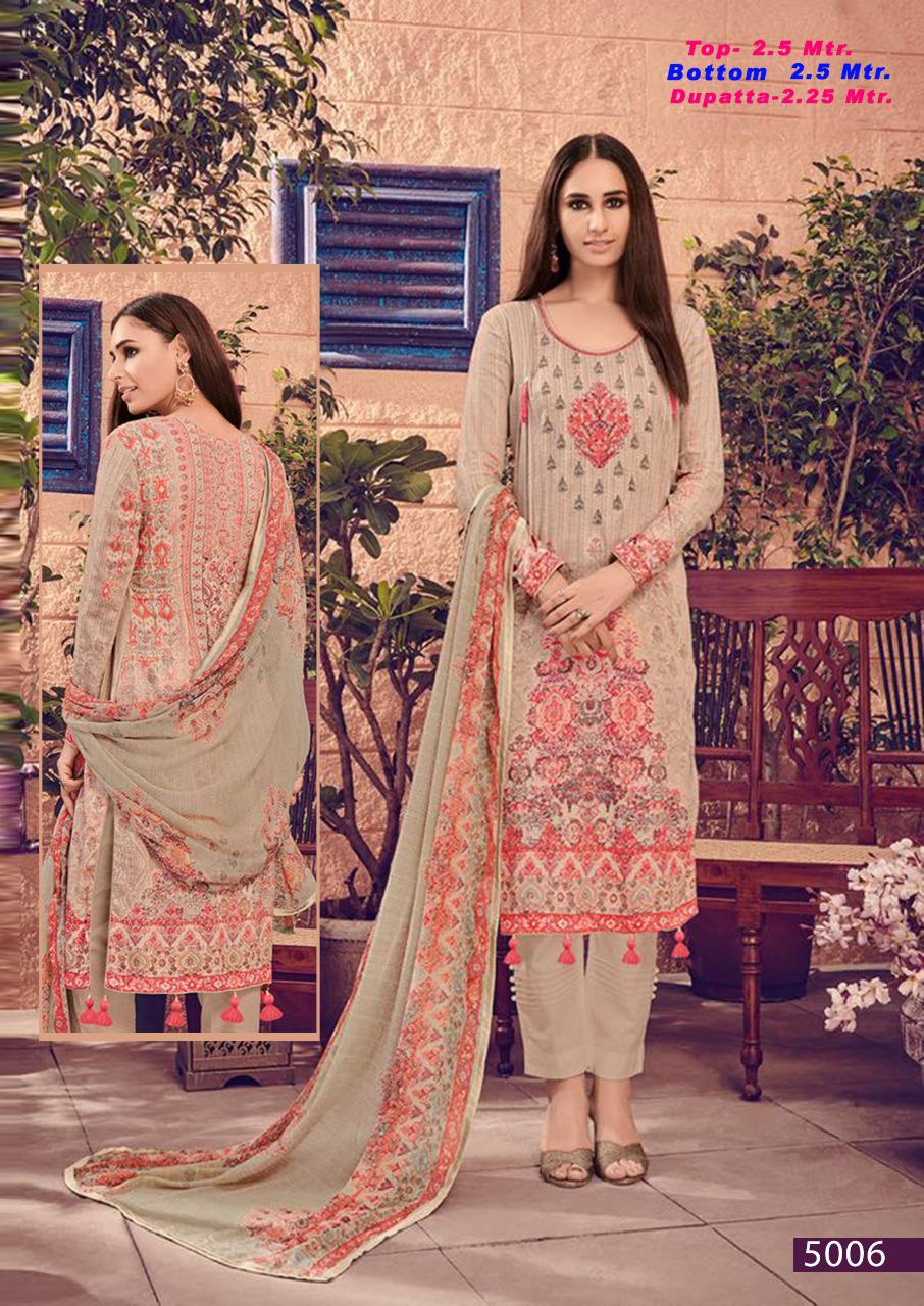 Apna Cotton Almira 5 Latest fancy Designer Regular wear Printed Karachi Dress Materials Collection
