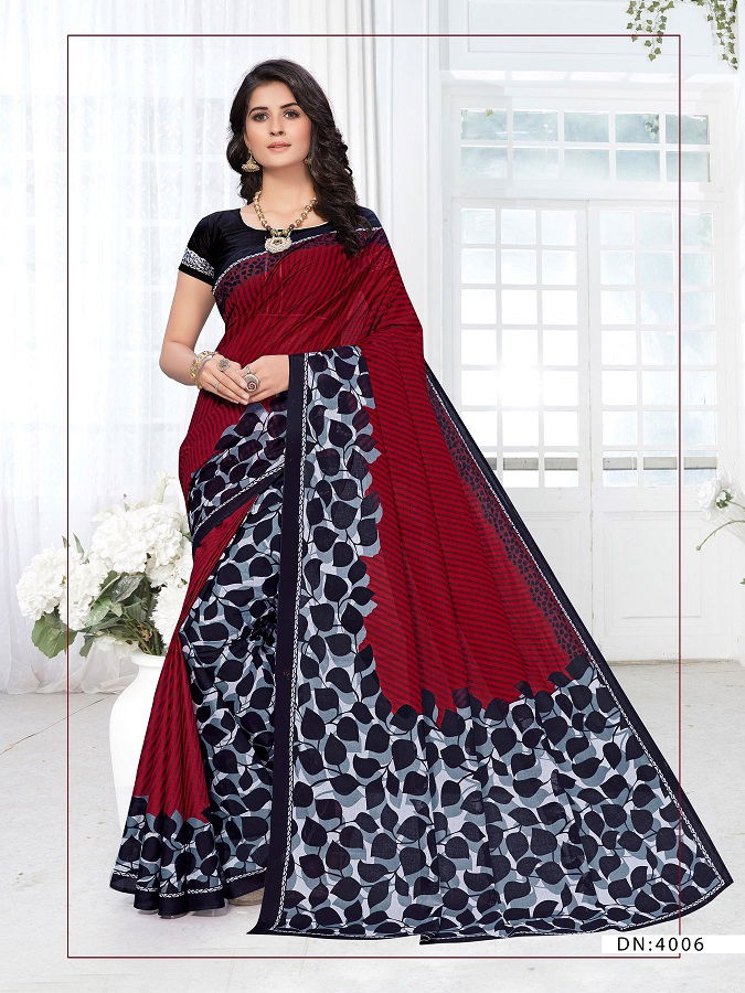 Ganesha Saraswati 4 Latest Daily Wear Pure Cotton Sarees Collection