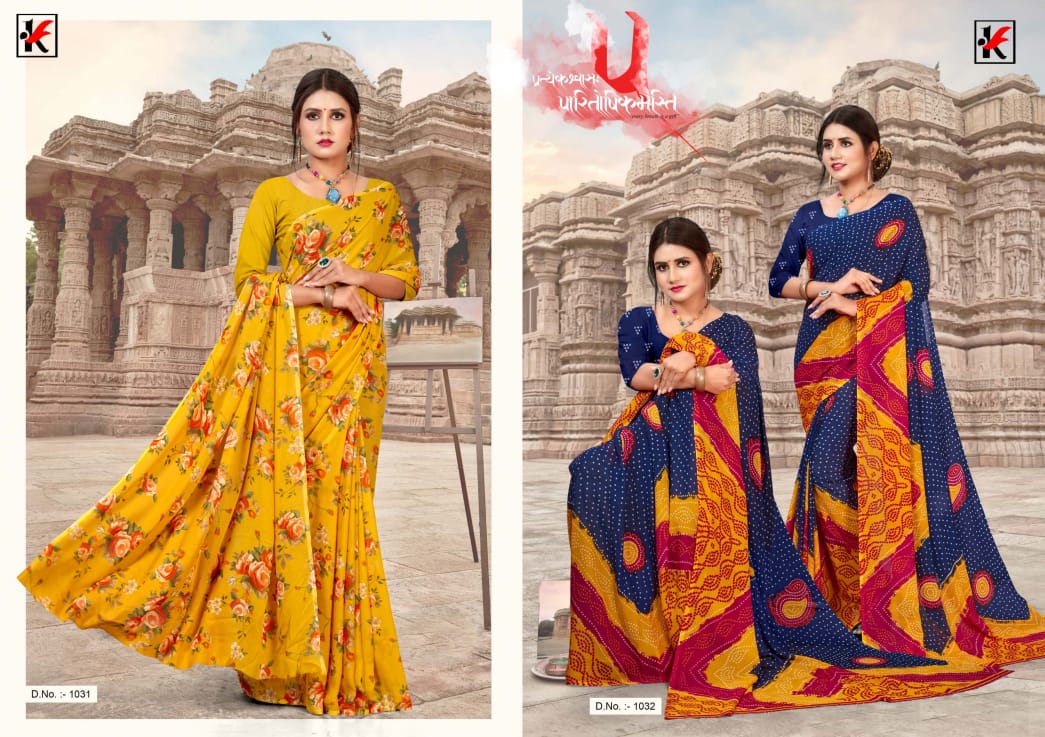 Jackpot 91 Renial Latest Fancy Designer Regular Casual Wear Printed Saree Collection
