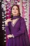 KF 5018 Kalaai Pv Chanderi Embroidery Kurti With Bottom Dupatta Orders In India