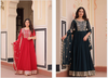 KA 1177 Charming Designer Faux Blooming Gown With Dupatta Wholesale Online