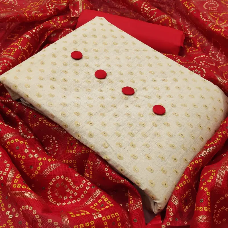 Sc 5001 Latest Khadi Cotton Casual Wear Designer Dress Material Collection