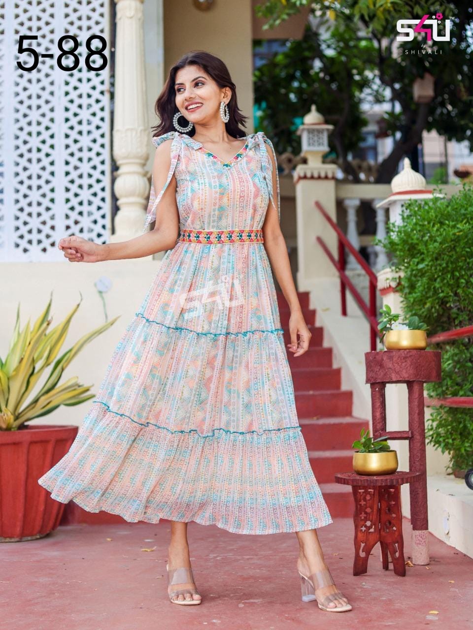 S4u 5 88 New Fancy Wear Modern Style Latest Kurti Collection