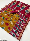 Rajyog Mul Cotton Vol 5 Soft Mul Cotton Zari Border Fancy Saree Wholesale Clothing Distributors In India