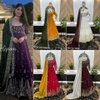 Sr 1584 Faux Georgette Printed Wedding Wear Readymade Suits Wholesale Shop In Surat