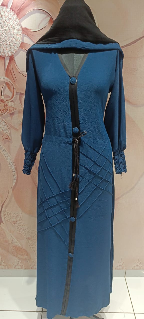 001 Important harir maqsoor cotton Fancy Wear Wholesale Abaya Collection