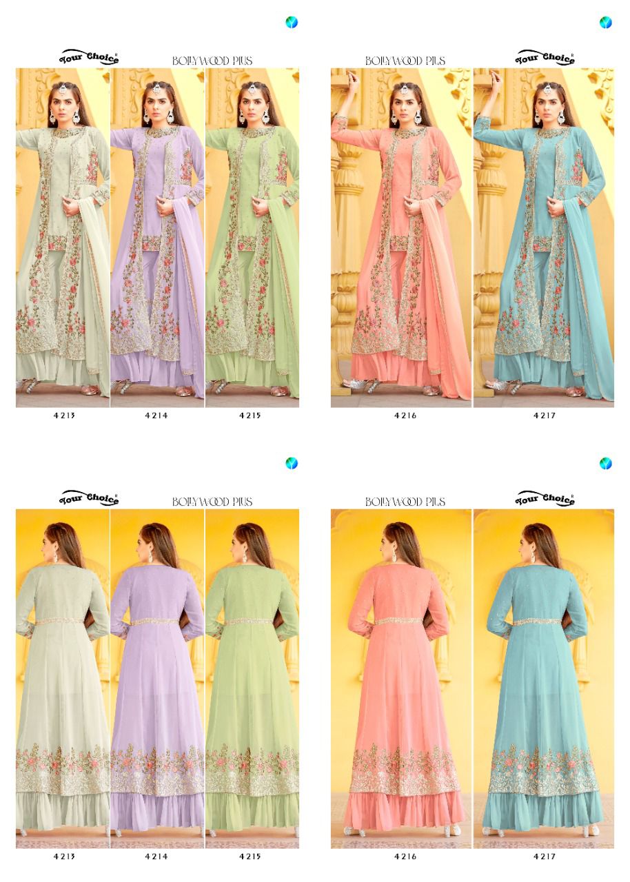 Your Choice Bollywood Plus Designer Heavy Wedding Wear Salwar Kameez Collection