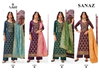 Sanaz By Naari 62001 To 62004 Muslin Dola Designer Salwar Suits Wholesale Clothing Suppliers In India
