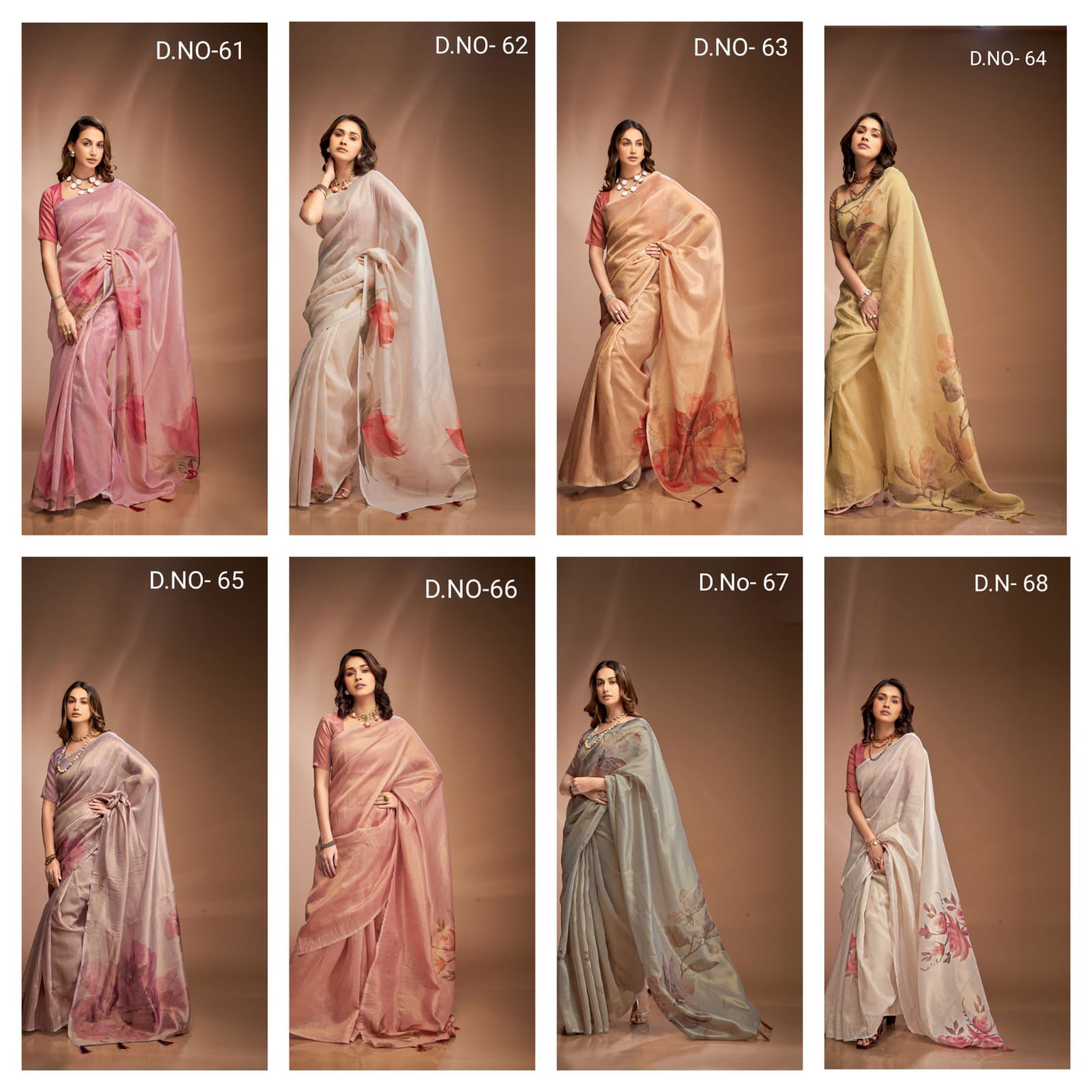 Royal Queen By Kala Jamun Crush Tissue Saree Wholesale Online