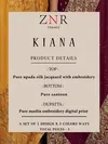Znr Kiana New Exclusive Wear Fancy Designer Salwar Kameez Collection