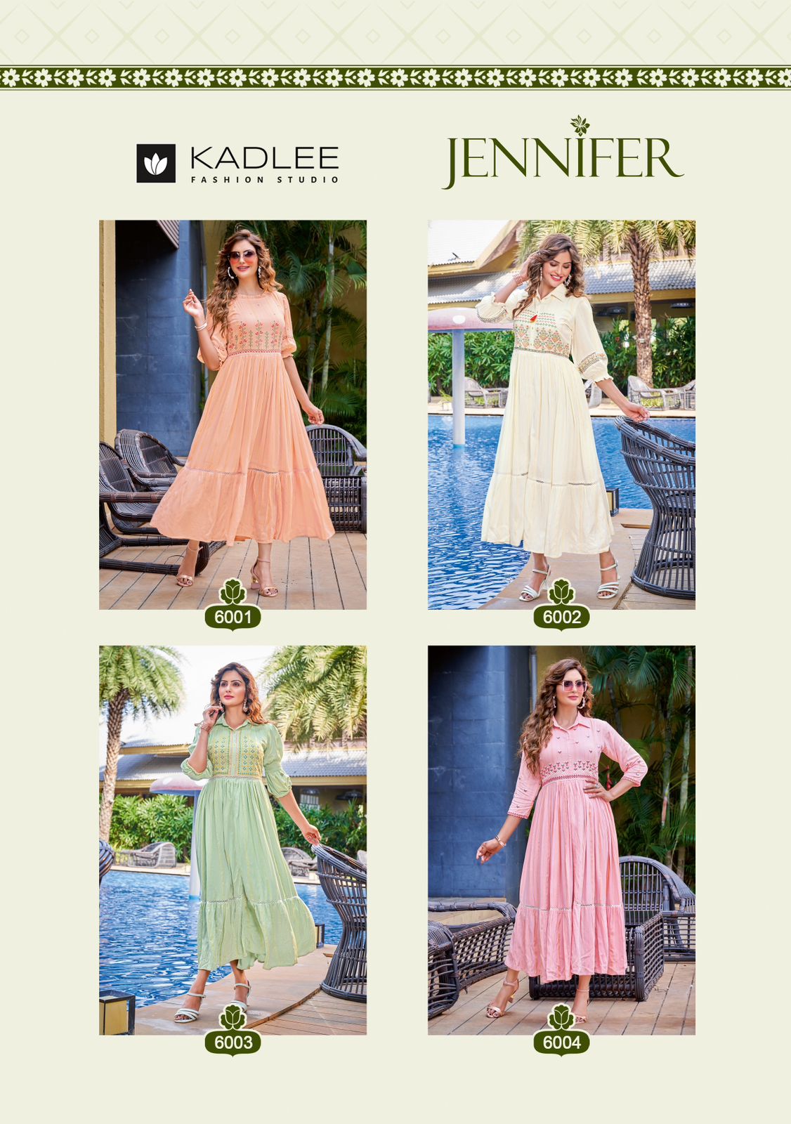 Kadlee Jennifer Exclusive Wear Wholesale Kurti Collection