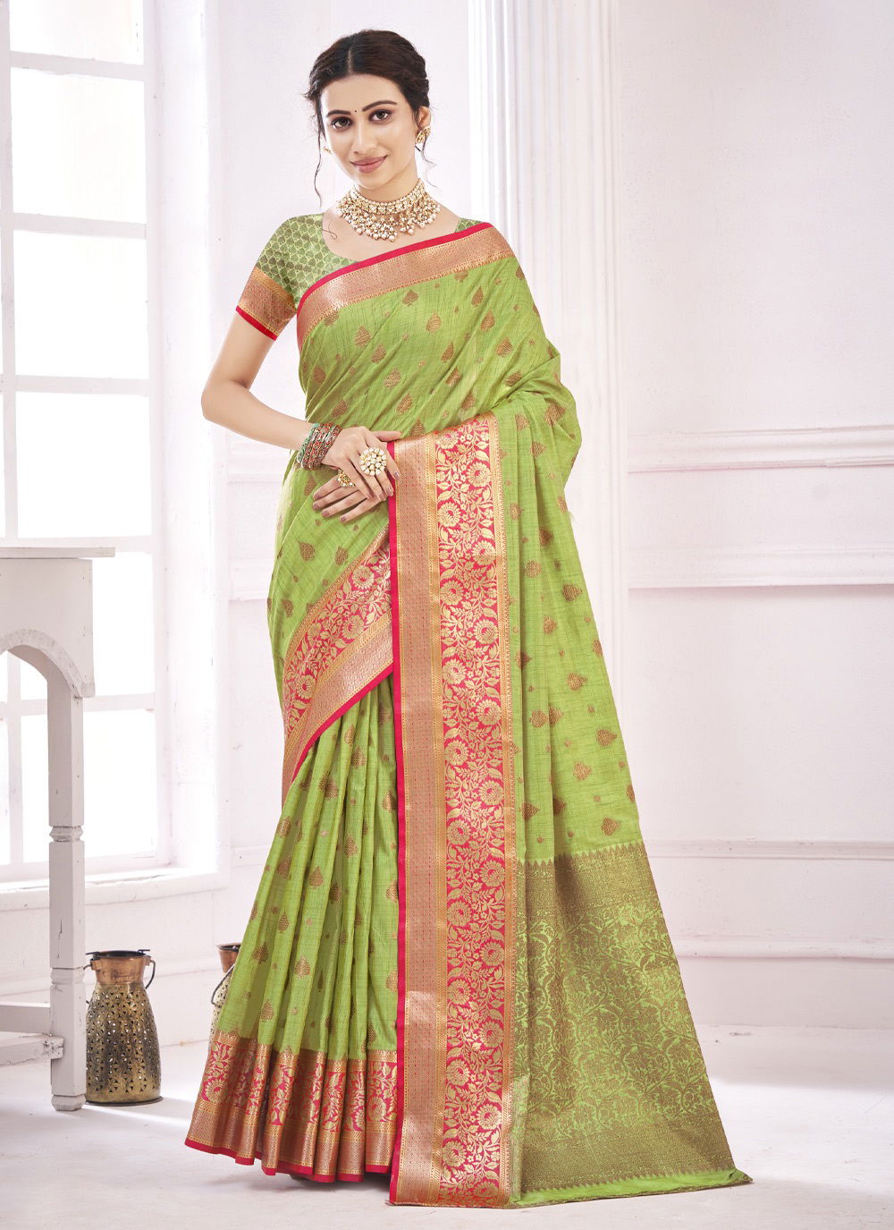 Sangam Ratnagiri Silk Fancy Exclusive Wear Designer Cotton Sarees Collection