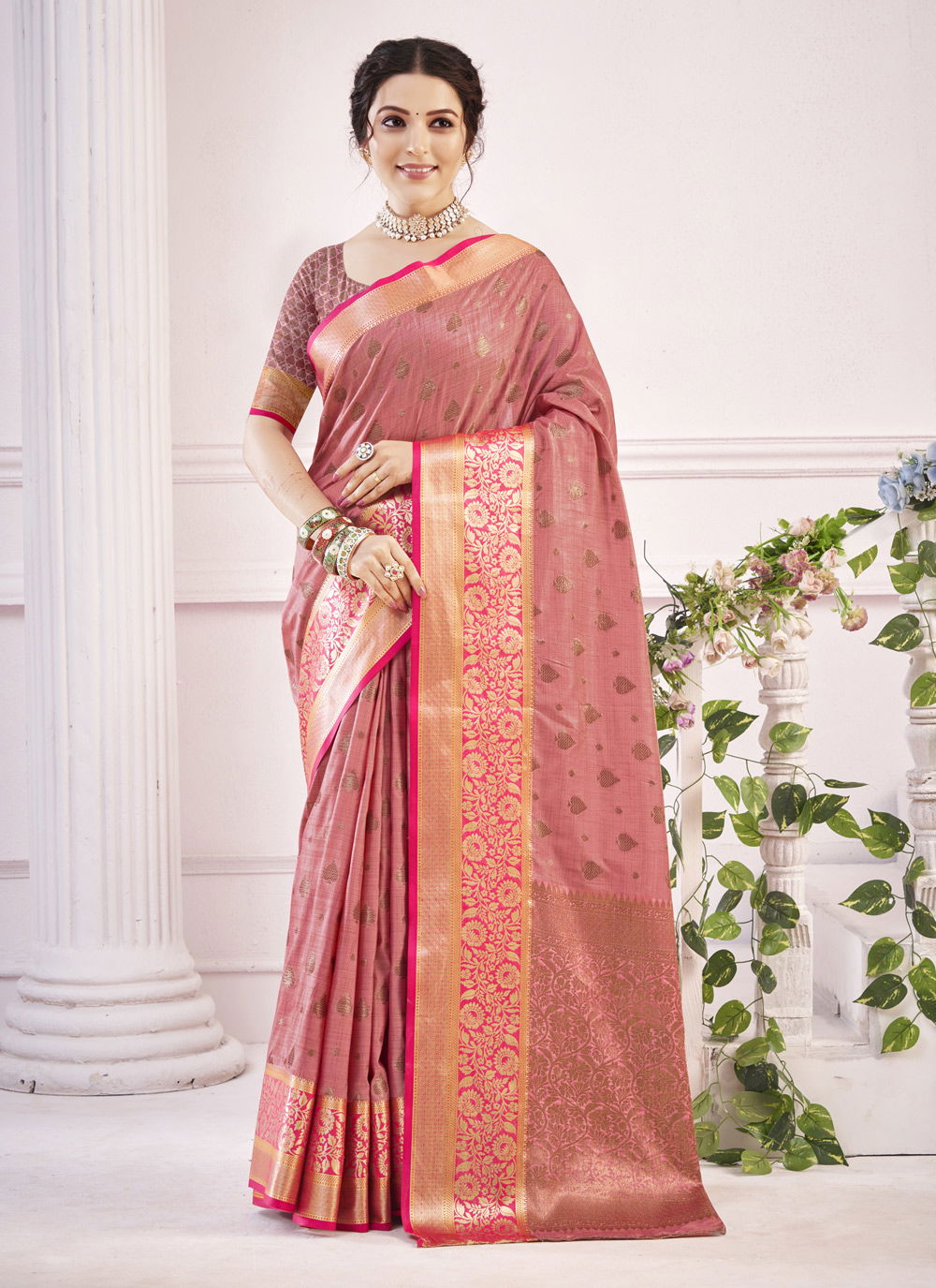 Sangam Ratnagiri Silk Fancy Exclusive Wear Designer Cotton Sarees Collection