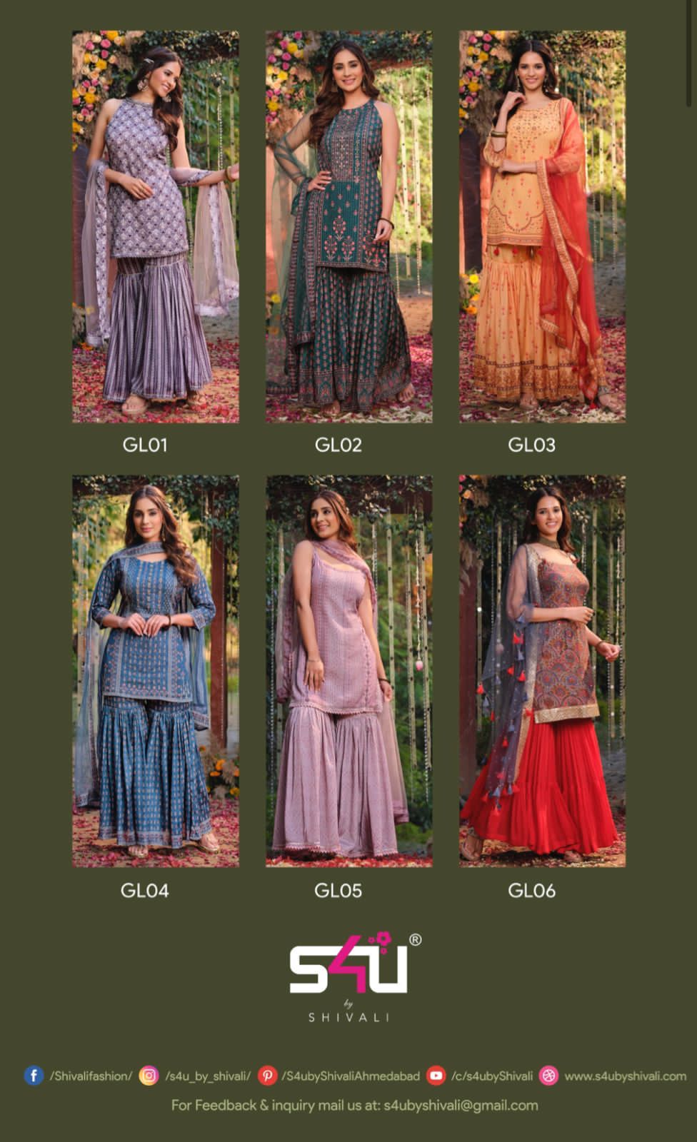 S4u Afreen Traditional Designer Stylish Fancy Festive Wear Ready Made Suit Collection