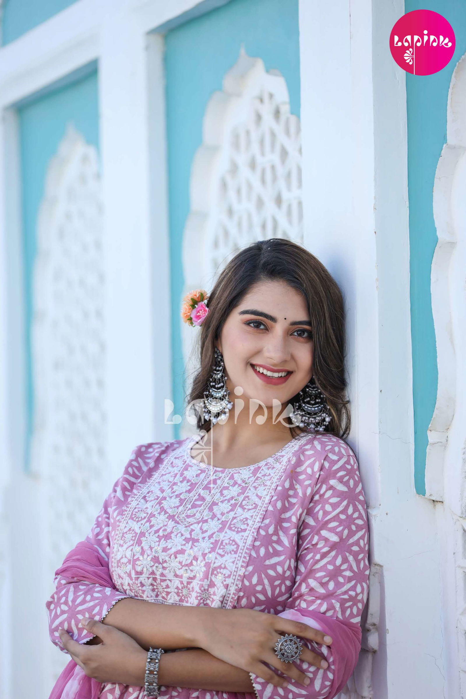 Lapink Nyra 1 Fancy Festive Wear Designer Rayon Ready Made Suit Collection