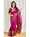 Soft Silk 3042 Lichi Soft Silk Jacquard Work Festival Wear Saree Wholesalers In Surat