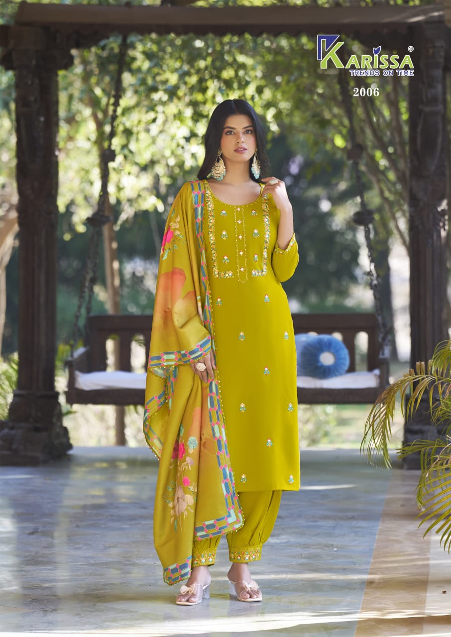 Shanaya Vol 2 By Karissa Rayon Kurti With Bottom Dupatta Wholesale Online