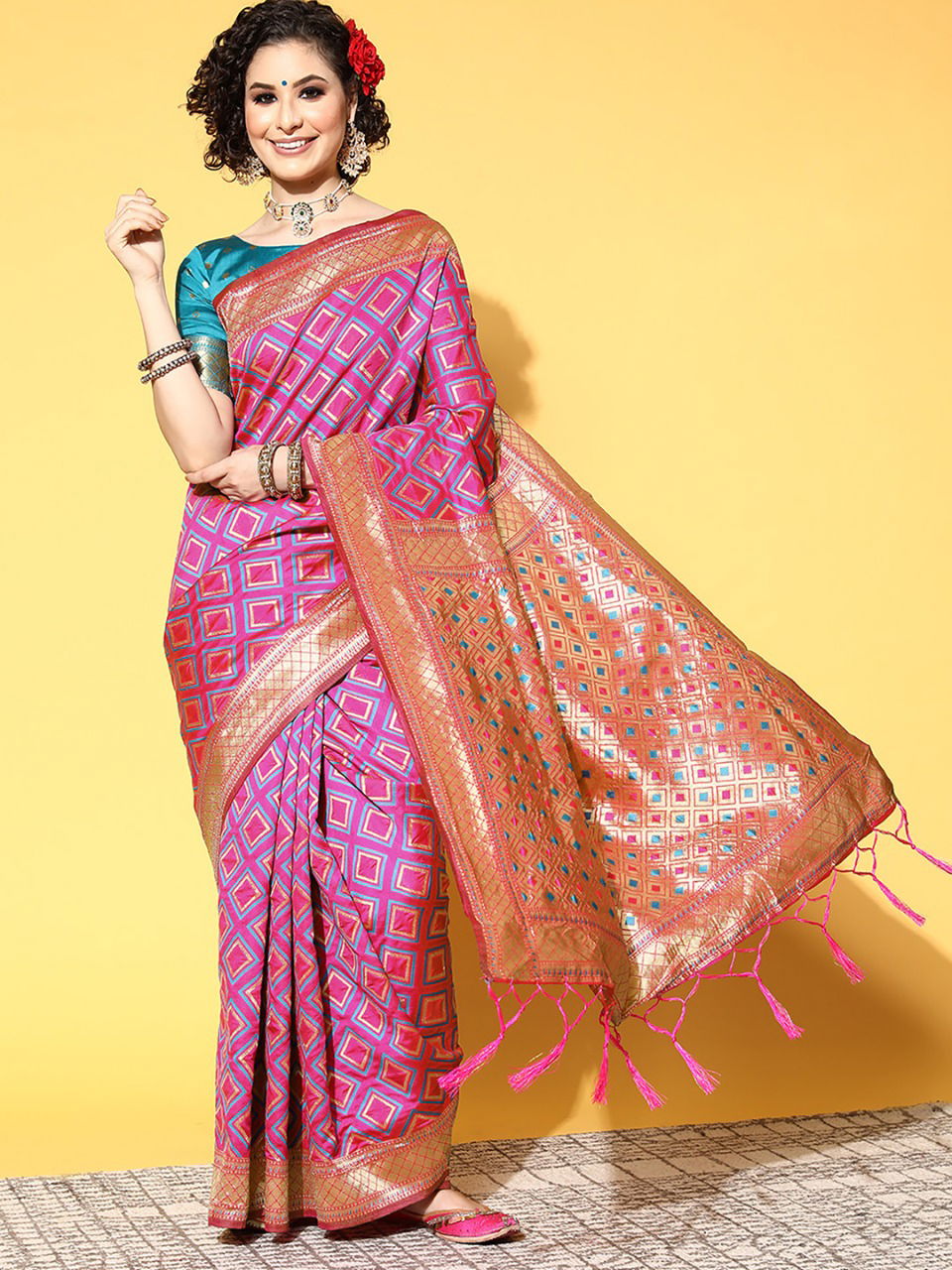 Ganga 1 Designer Casual Wear Wholesale Saree Collection