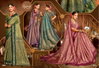 Nikita Satin Saroski Vol 1 By Saroj Sattin Tissue Silk Traditional Saree Orders In India
