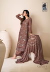 Nazneen By Sahiba Printed Embroidery Pashmina Dress Material Orders In India
