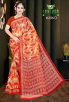 Pallavi Cde By Sanskar Georgette Regular Wear Fancy Saree Online Wholesale