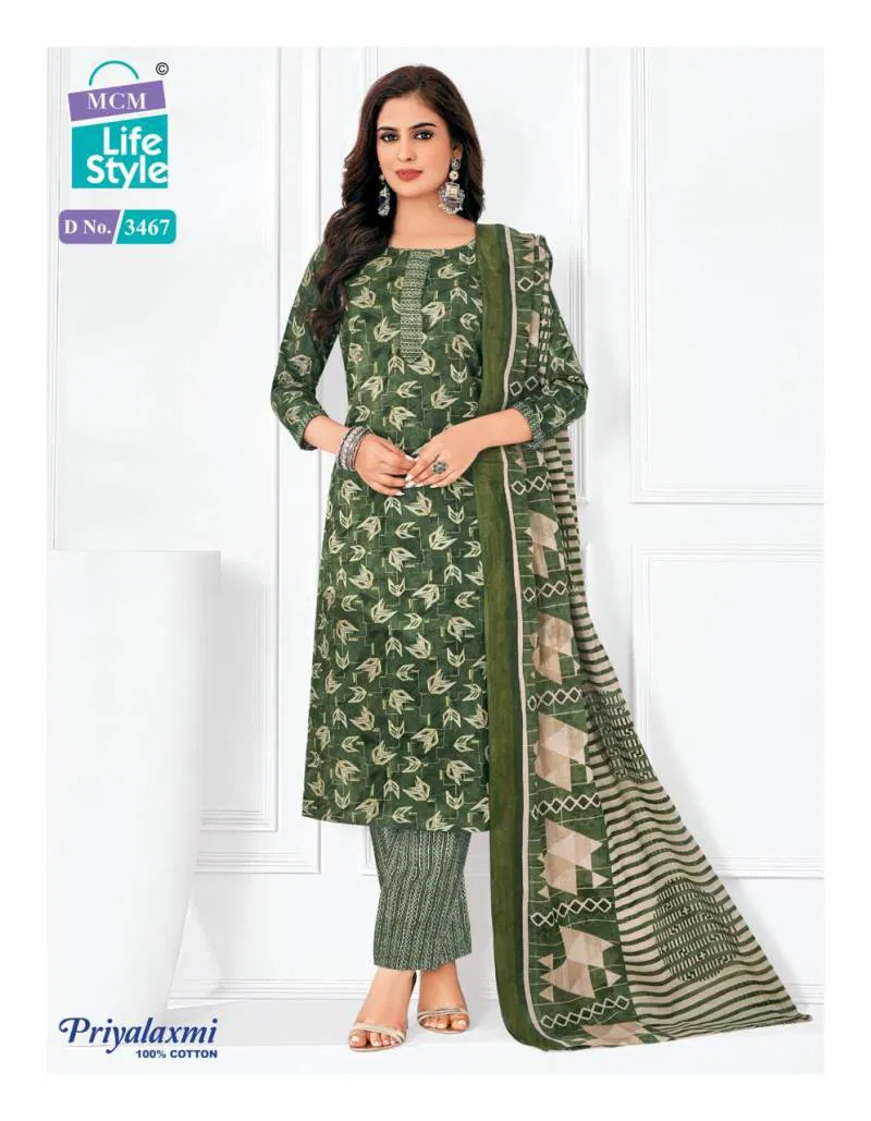 Priyalaxmi Vol 34 By Mcm Cotton Printed Dress Material Surat Wholesale Market