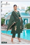 Latika By Wooglee Mull Chanderi Kurti With Bottom Dupatta Wholesale Online