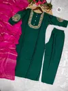 KF 5115 Kalaai Vichitra Silk Embroidery Online Kurti With Bottom Dupatta Wholesale