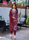 Rashmika Vol 1 By Diya Trends Vertican Kurti With Bottom Dupatta Wholesale Price In Surat