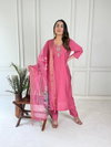 Naisha K 287 Casual Wear Roman Kurti With Bottom Dupatta Wholesale Suppliers In India