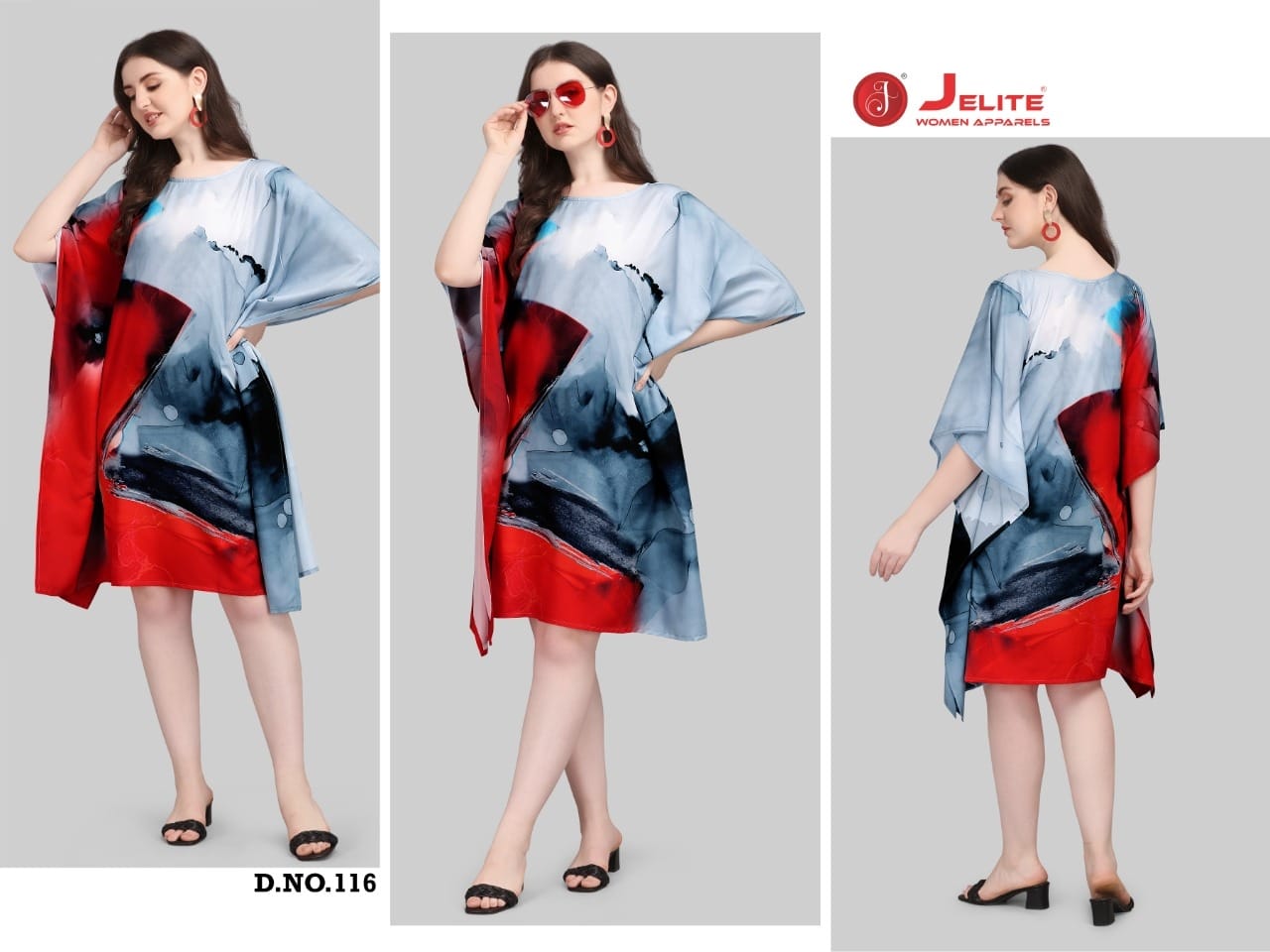 Jelite Kurti Kaftans 2 Latest Fancy Casual Wear Collection
