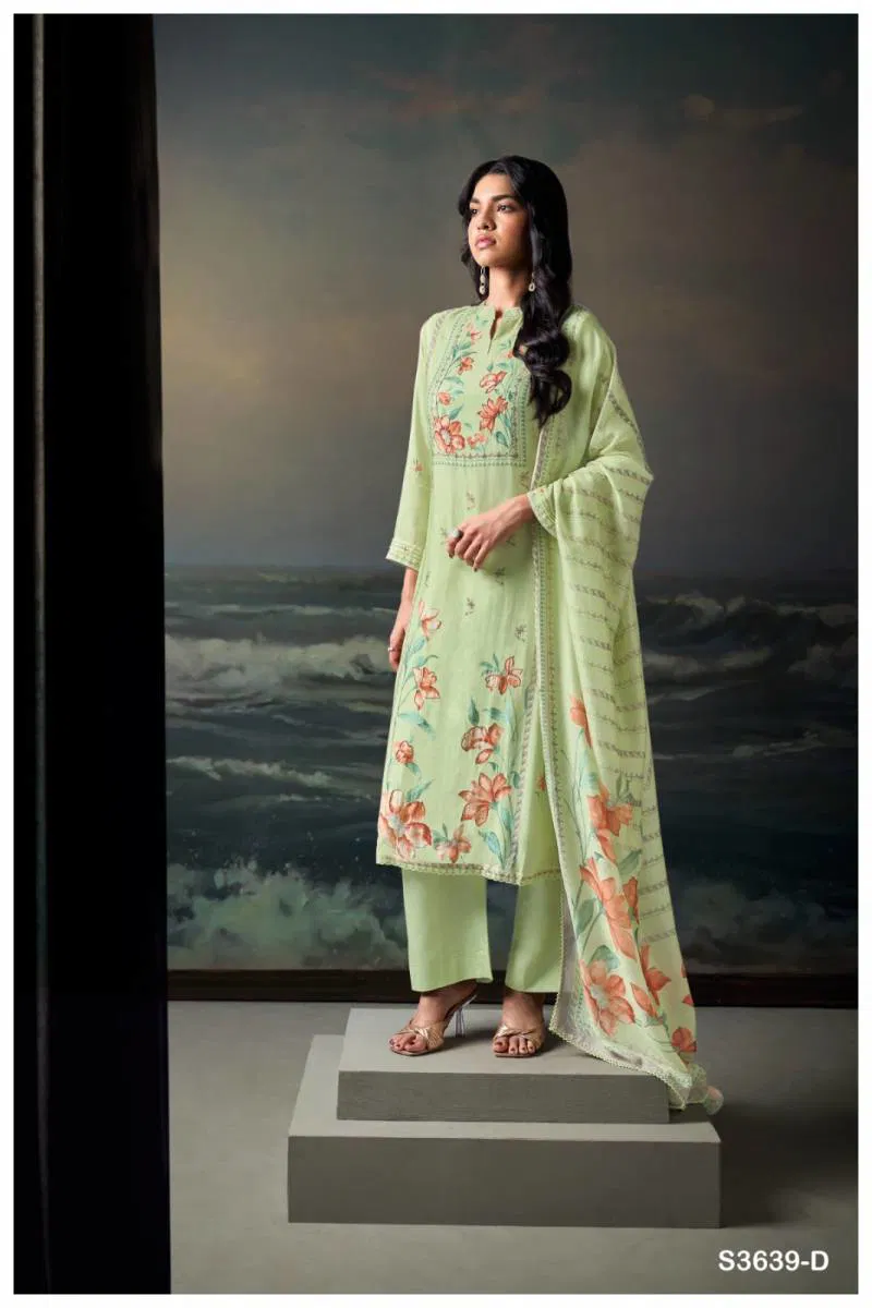 Kaisha By Ganga Bemberg Silk Printed Salwar Suit Best Wholesale Shop In Surat