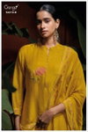 Serena 4210 By Ganga Bemberg Silk Satin Designer Salwar Suits Exporters In India