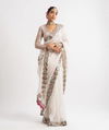 Bt 1281 Faux Georgette Mirror Worked Party Wear Saree Wholesale Online