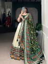 Taraa L 1735 Tussar Silk Patola Printed Navratri Lehenga Collection Wholesalers In Delhi
