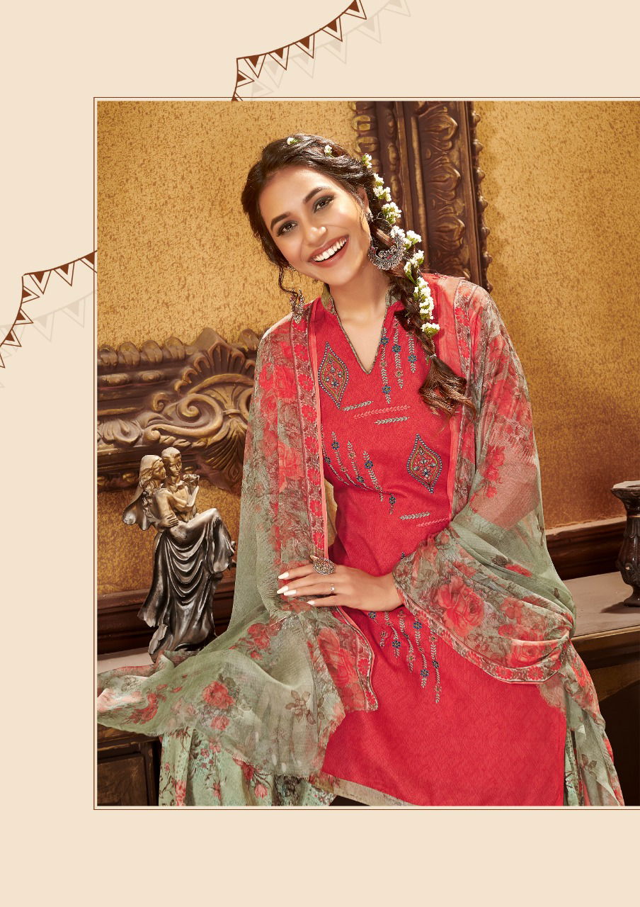 Roli Moli kudi Patola Latest Fancy Designer Casual Wear Printed Cotton Dress Material Collection
