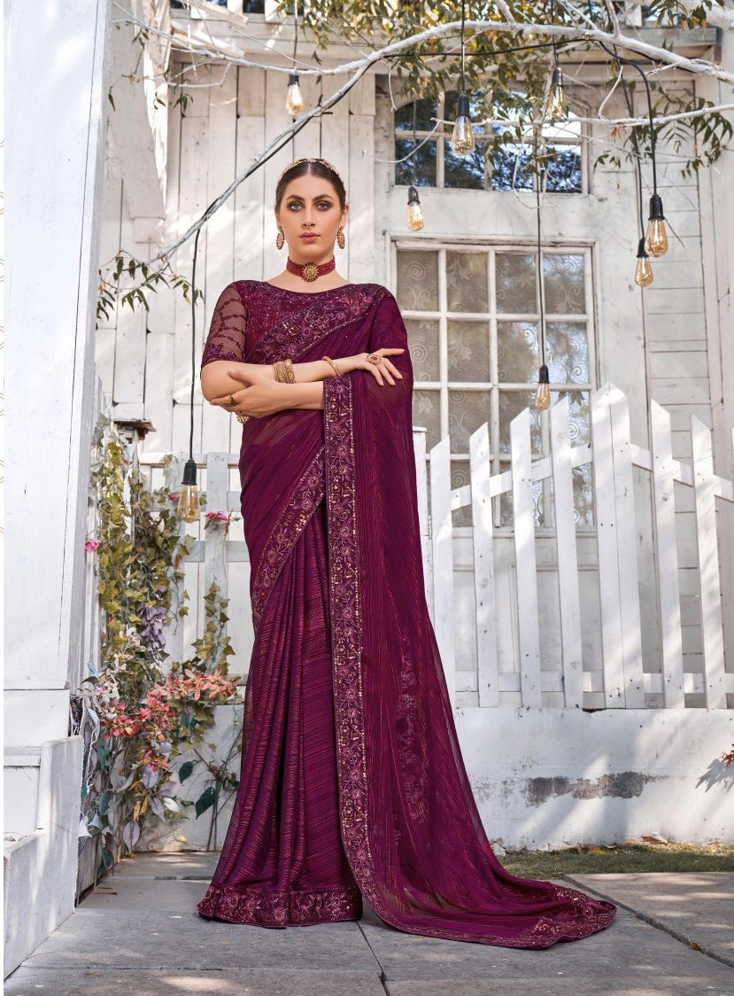 Cindrella Gold Edition Fancy Designer Wear Wholesale Party Wear Sarees Catalog